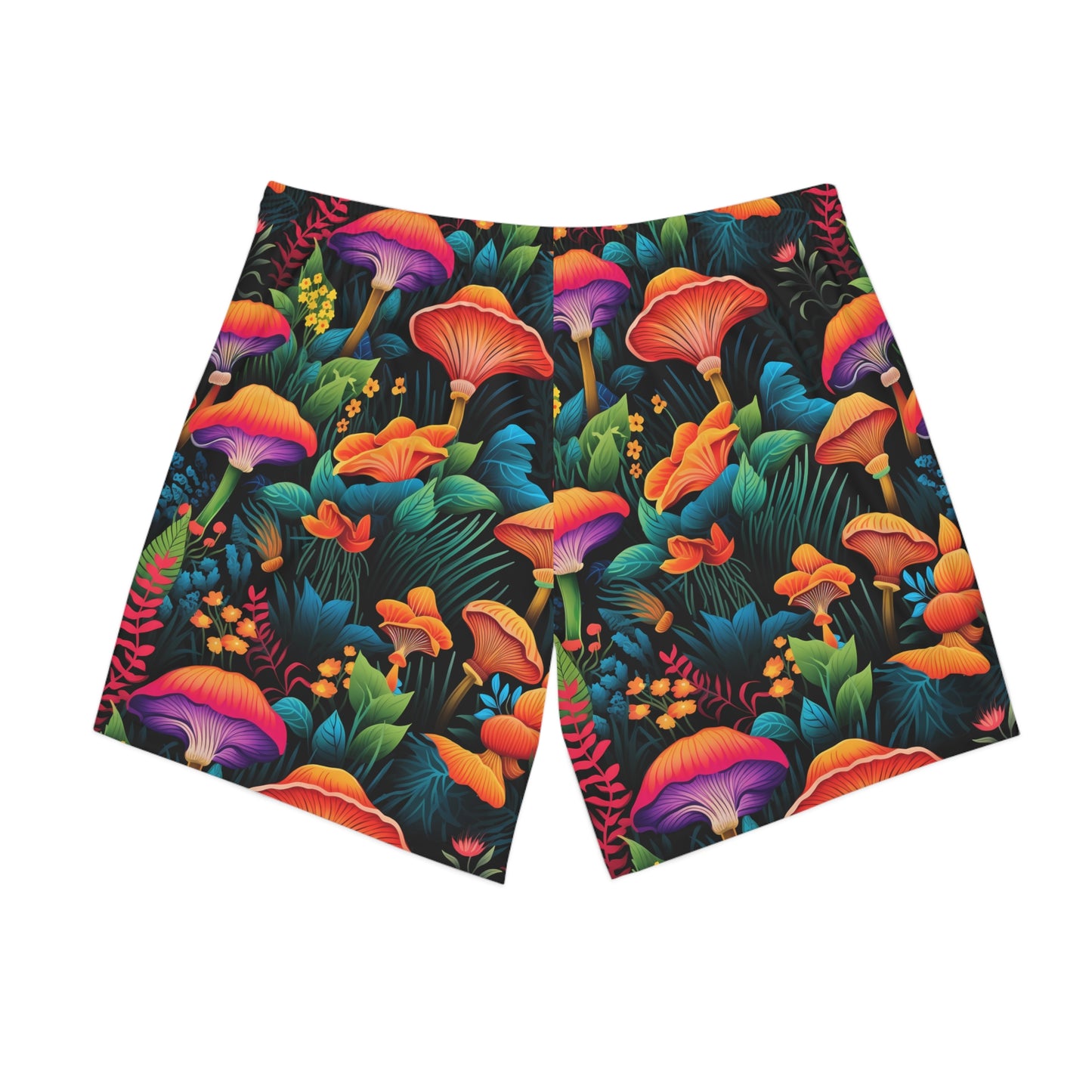 Shromm Aloha Men's Elastic Beach Shorts