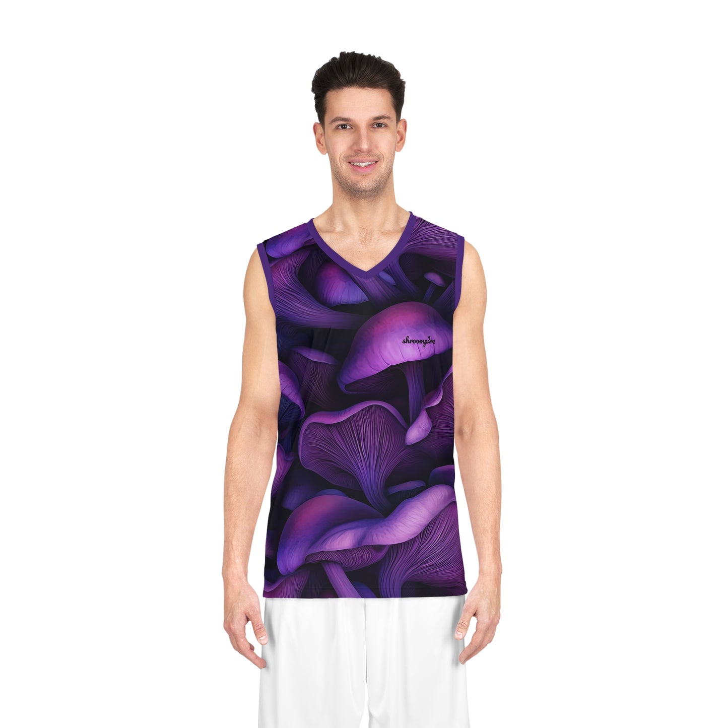 Men's Lilac Mush Basketball Jersey