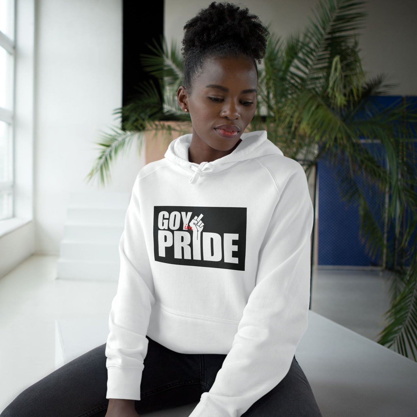 AB Unisex GoyPride Black Logo Hoodie