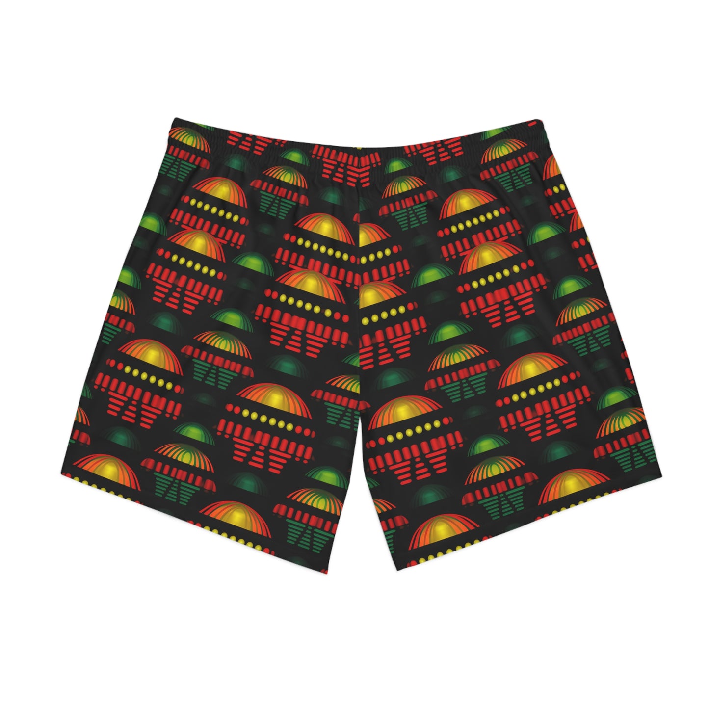 Shroomalist Men's Elastic Beach Shorts