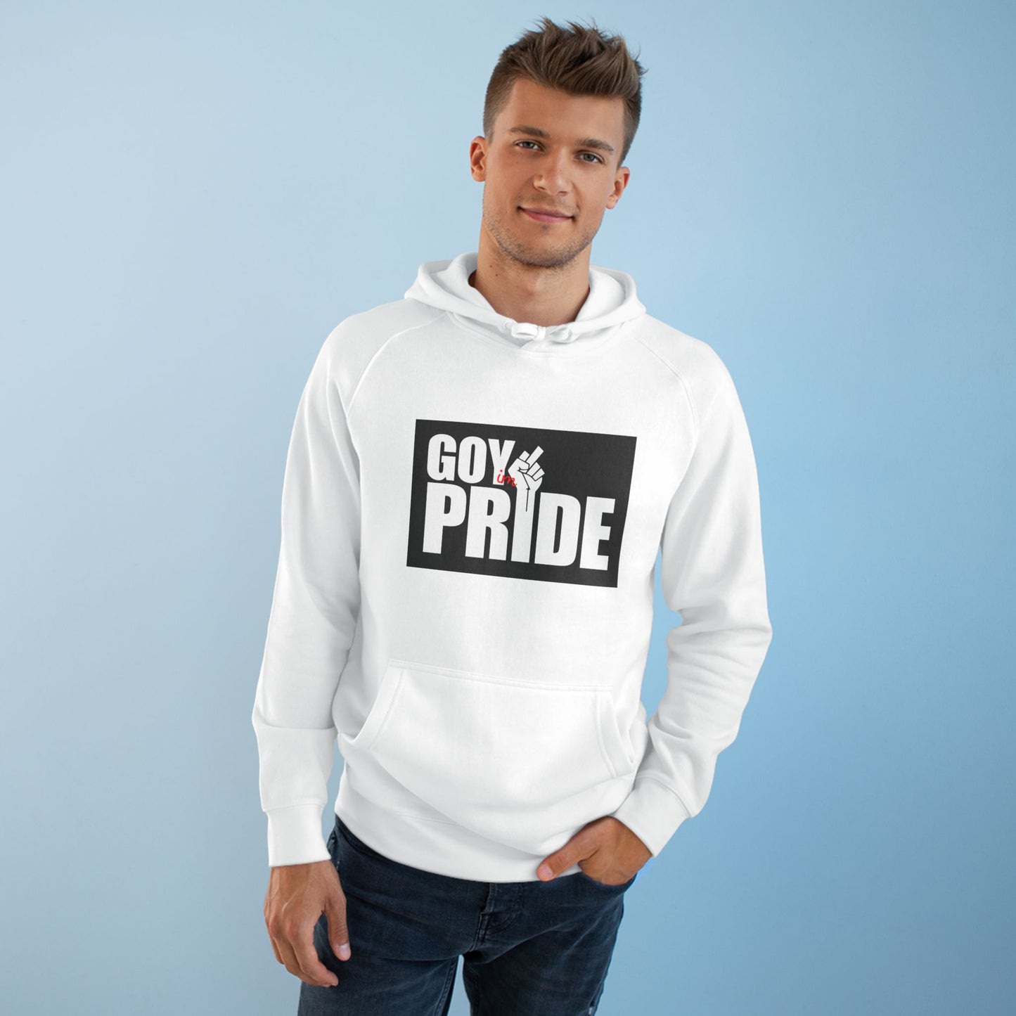 AB Unisex GoyPride Black Logo Hoodie