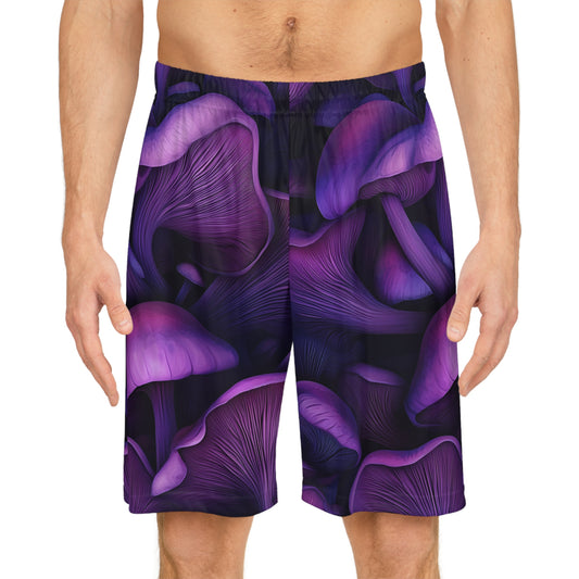 Men's Lilac Mush Basketball Shorts