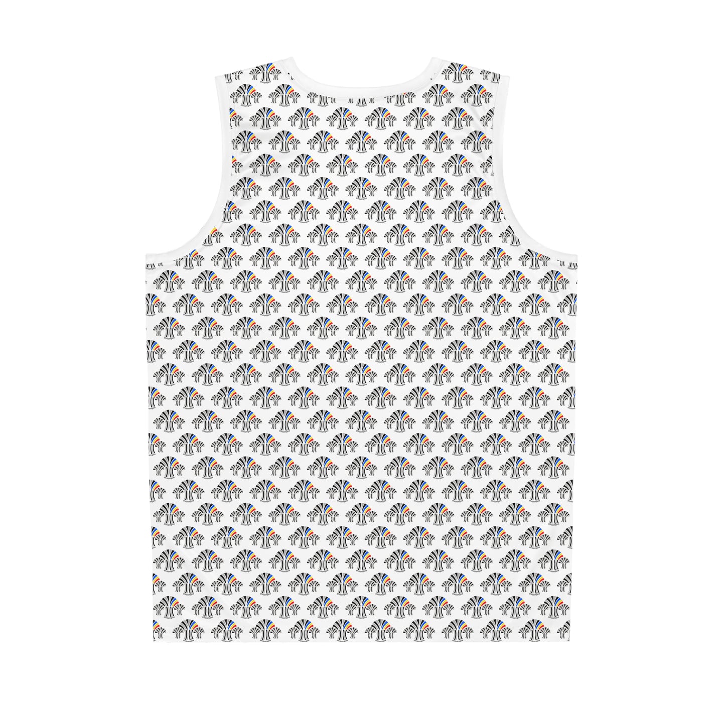 Men's Co Classic White Basketball Jersey