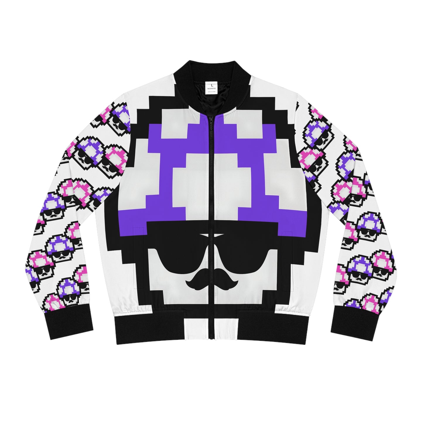 Women's Pink&Purple Shroomate Training Jacket