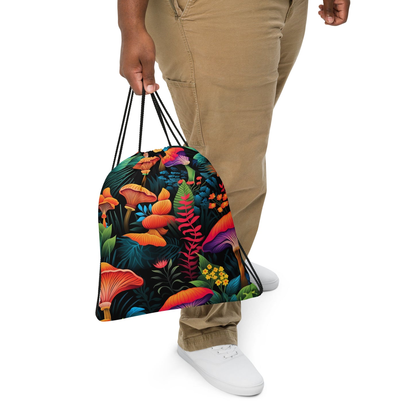 ShroomAloha Drawstring Bag