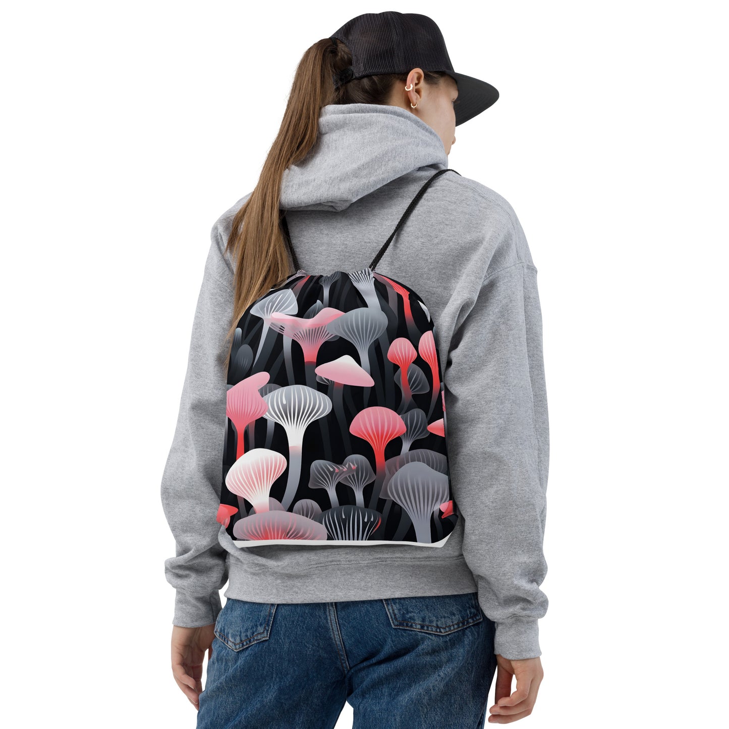 Shroompress Drawstring Bag