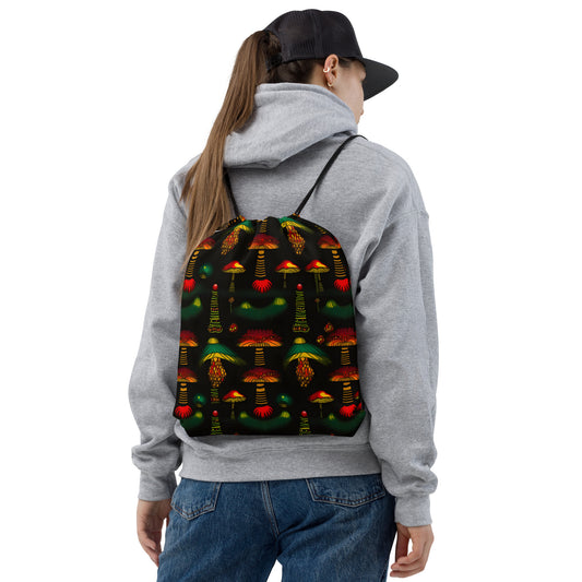 Shroomopolize Drawstring Bag
