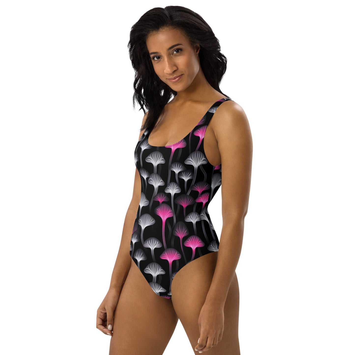 Women's Black Trip Swimwear