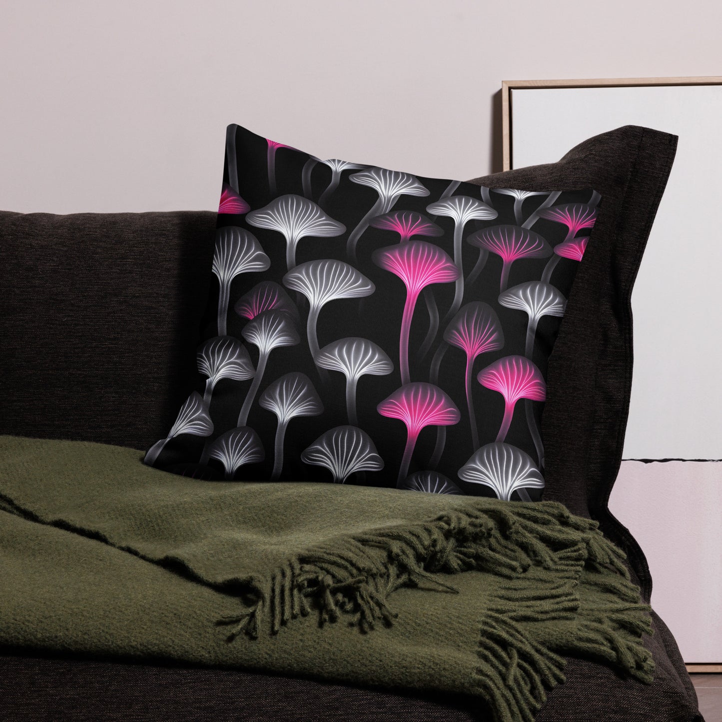 Black Trip Pillow