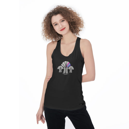 Women's Black Original Racerback Tank Top
