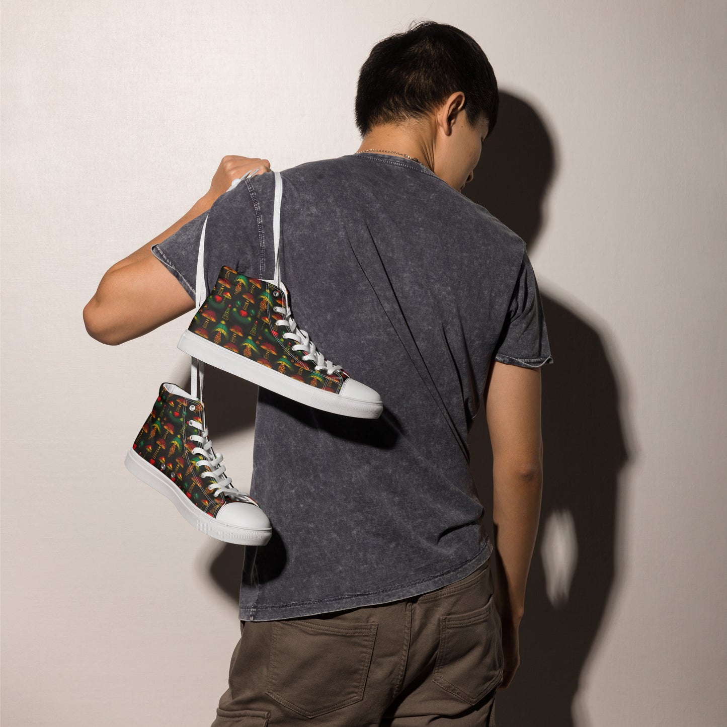 Men’s Shroomopolize High Top Canvas Shoes *BEST SELLER*
