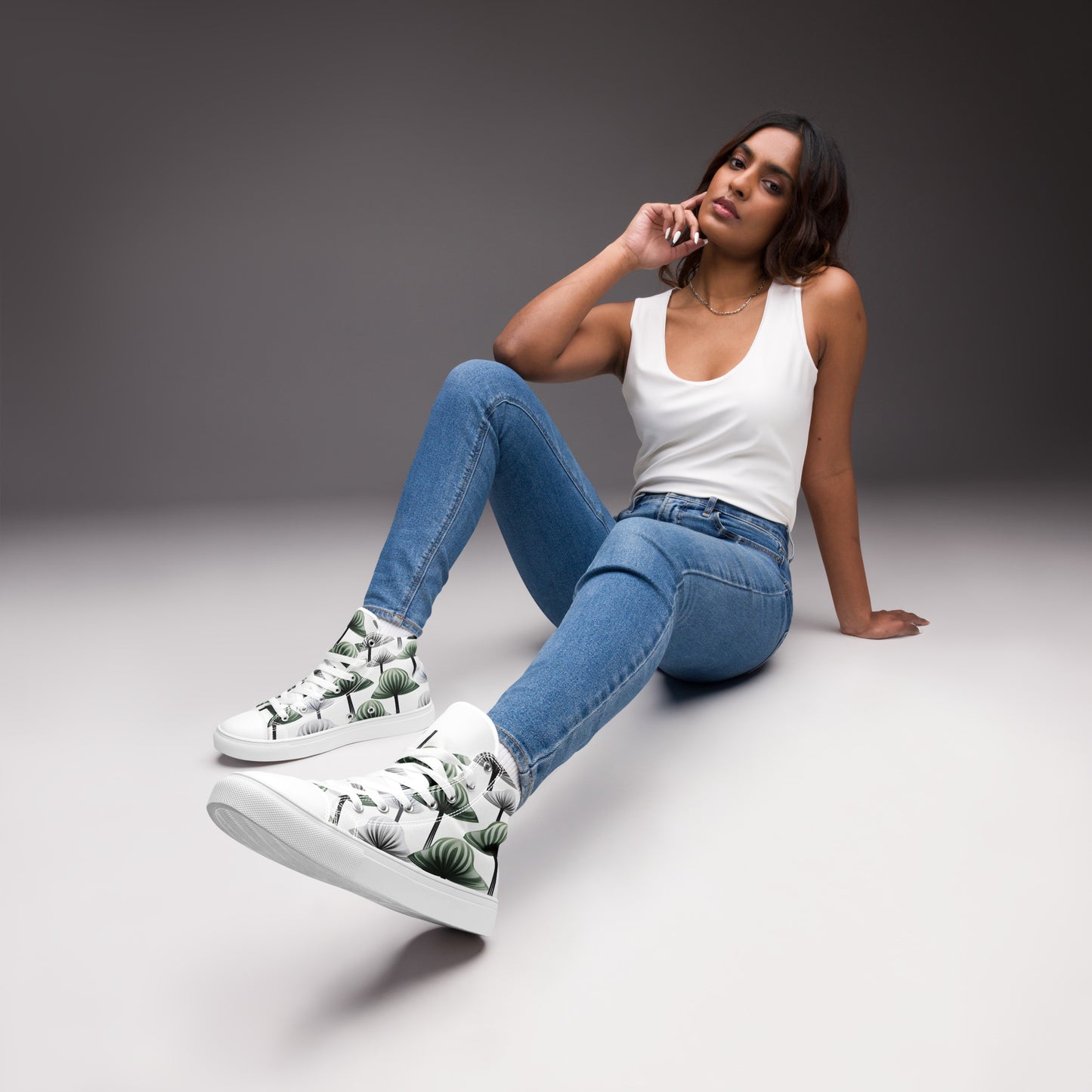 Women’s Zen Shroom High Top Canvas Shoes *BEST SELLER*