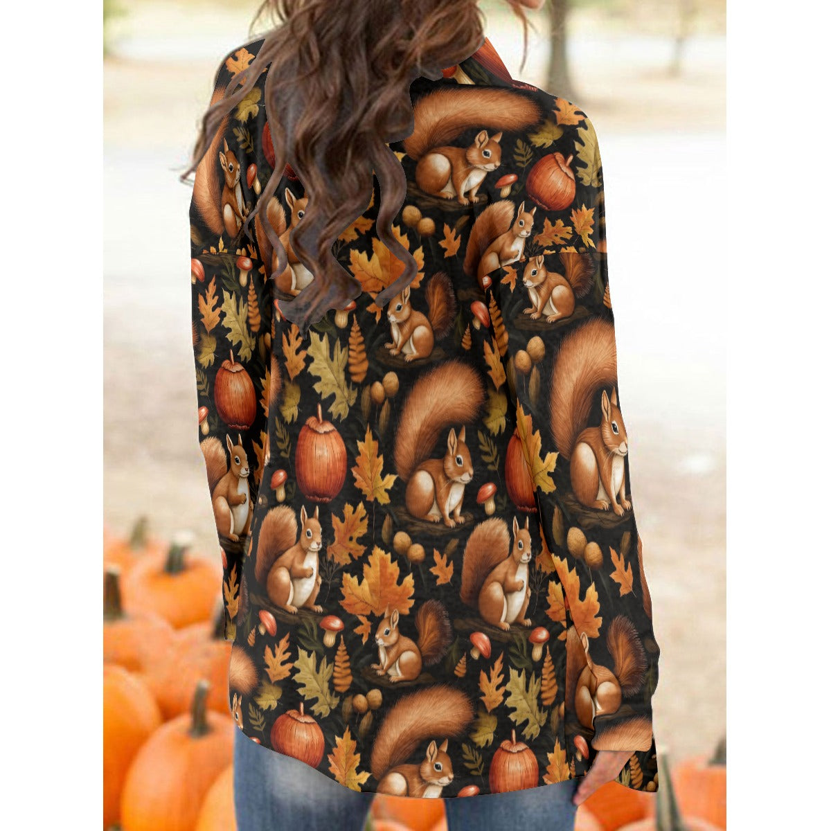 Women's Shrooms & Nuts Cardigan