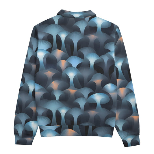 Men's Shroomdemic Lapel Sweatshirt