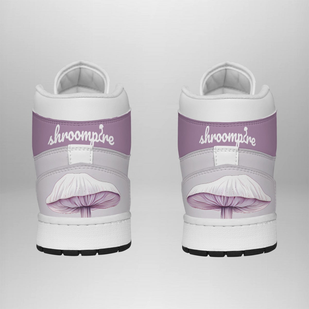 Women's Lavender Love High Top Sneakers