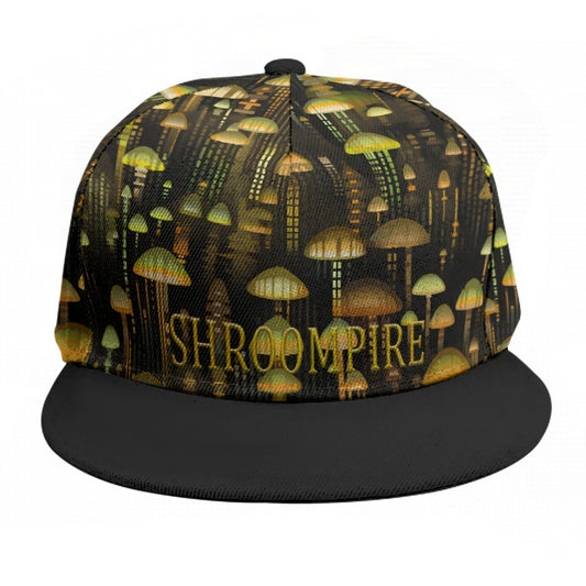 Unisex Golden Glory Hat With Flat Brim