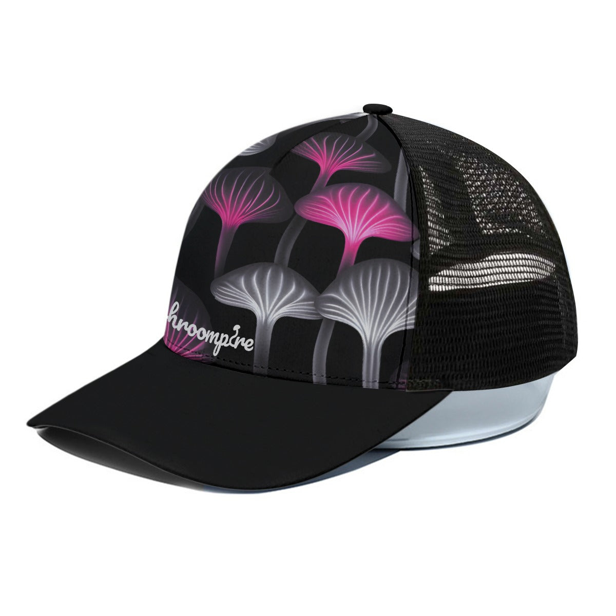 Women's Black Trip Trucker Hat