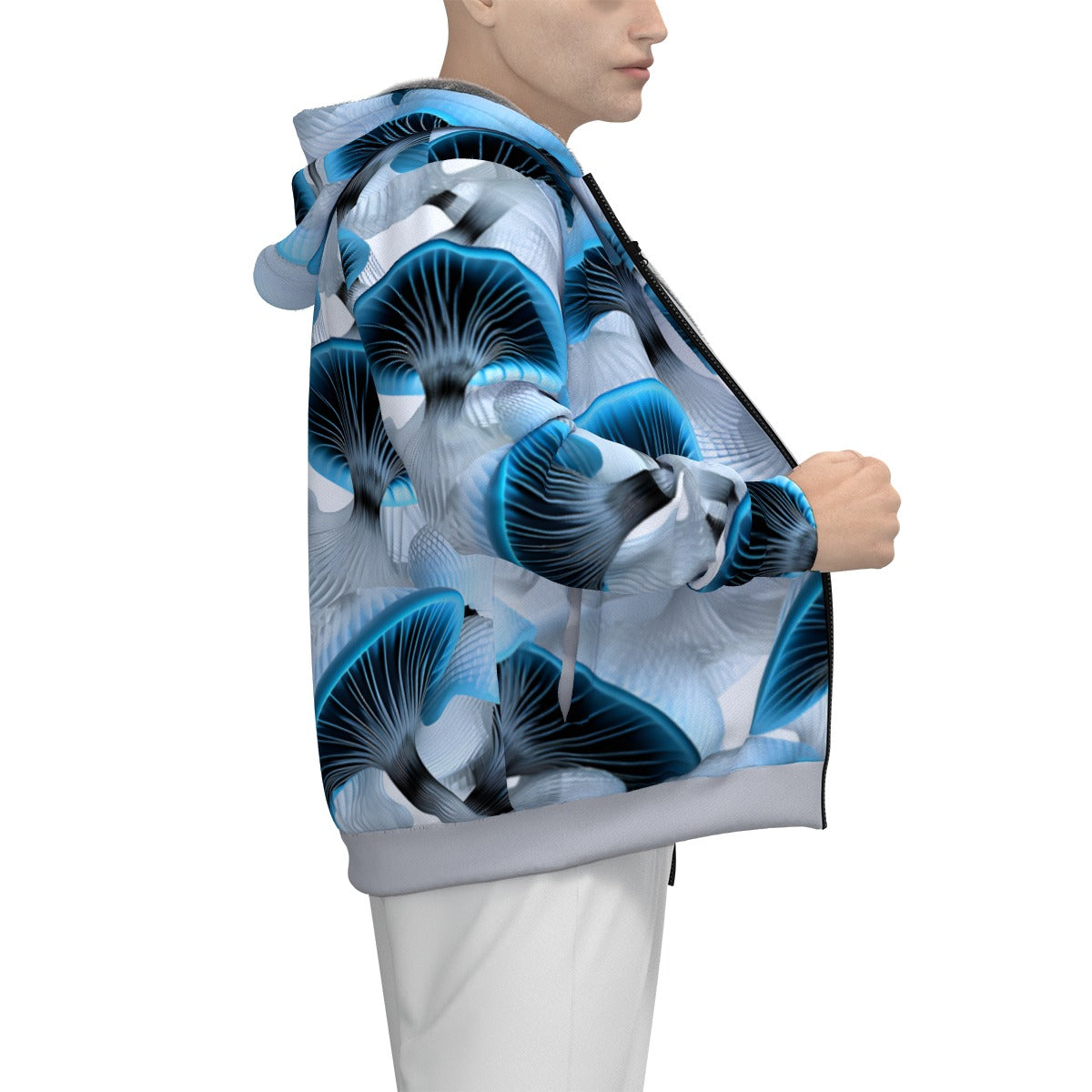 Men's Shroomania Warm Zipper Hoodie *BEST SELLER*
