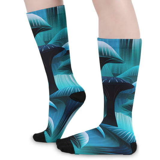 Unisex Blue Trip Long Socks