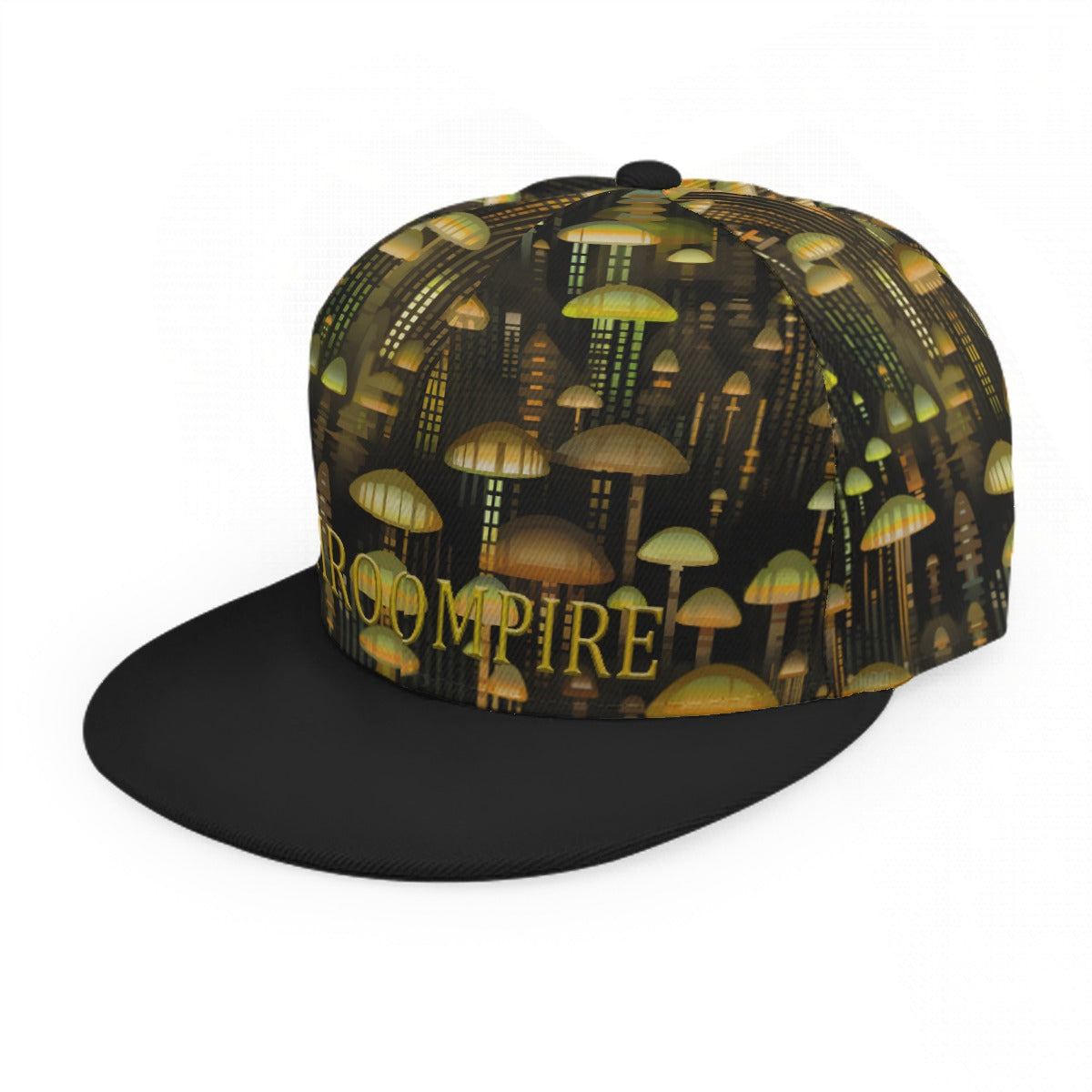 Unisex Golden Glory Hat With Flat Brim