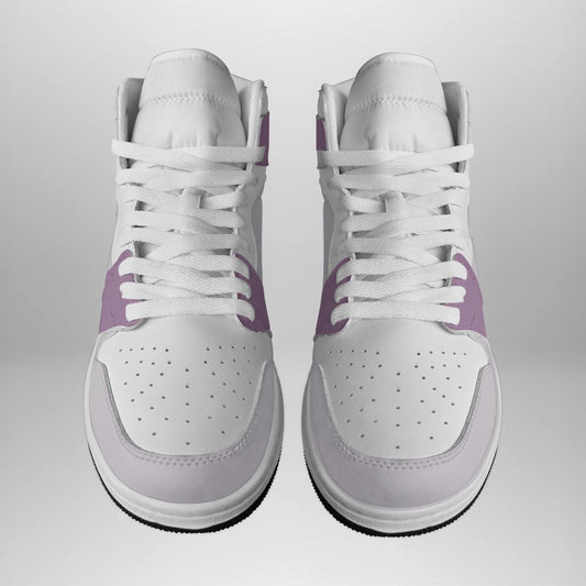 Women's Lavender Love High Top Sneakers