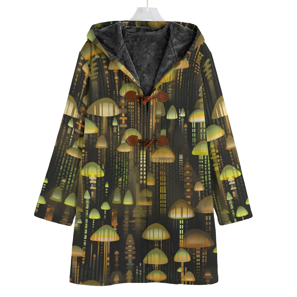 Men's Golden Glory Fleece Trench Coat