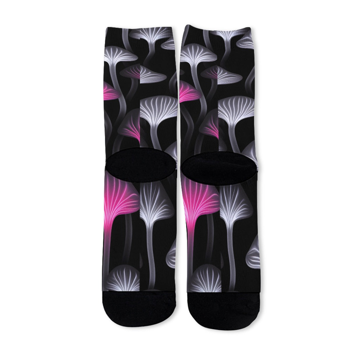 Unisex Black Trip Long Socks