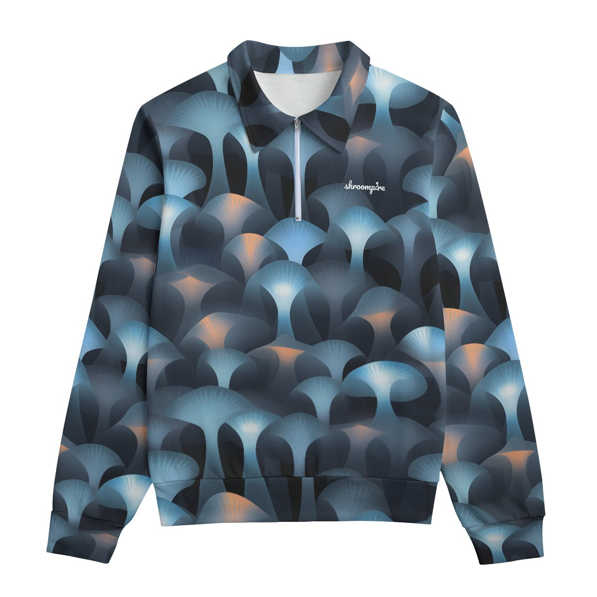 Men's Shroomdemic Lapel Sweatshirt