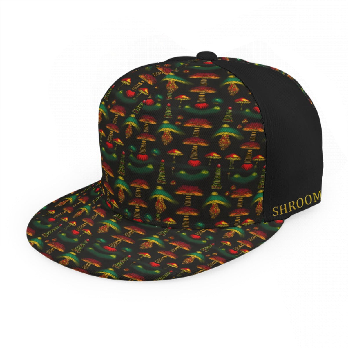 Unisex Shroomopolize Hat With Flat Brim