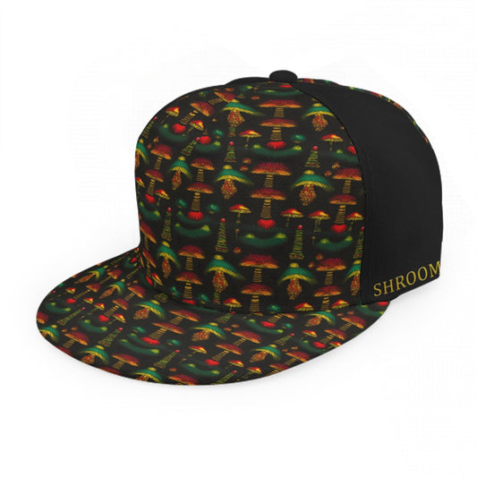 Unisex Shroomopolize Hat With Flat Brim
