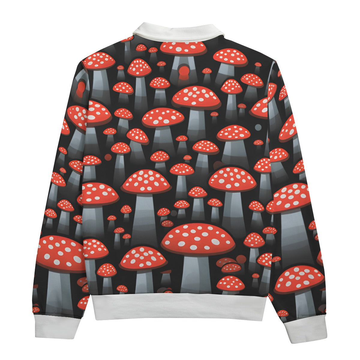 Men's Shroomalicious Lapel Sweatshirt