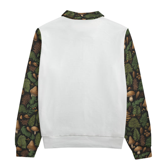 Men's Shroom Hunter Lapel Sweatshirt