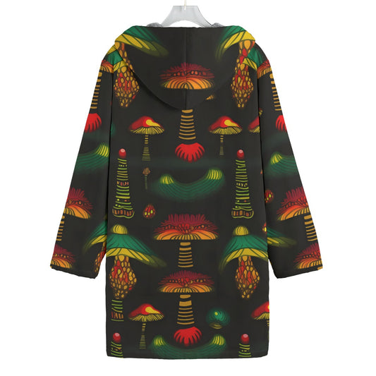 Men's Shroomopolize Fleece Trench Coat