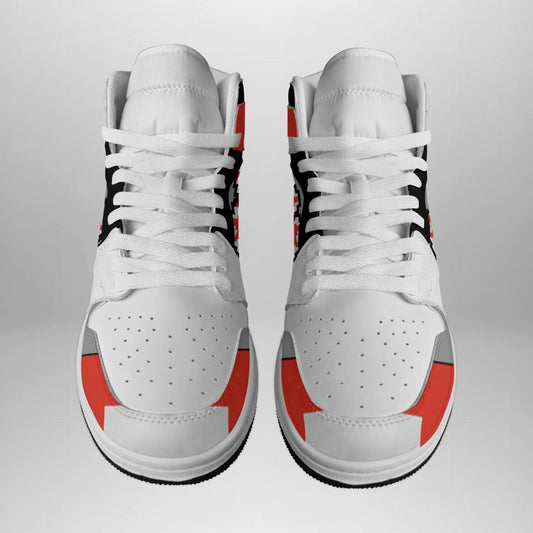Men's Red Shroomate High Top Sneakers