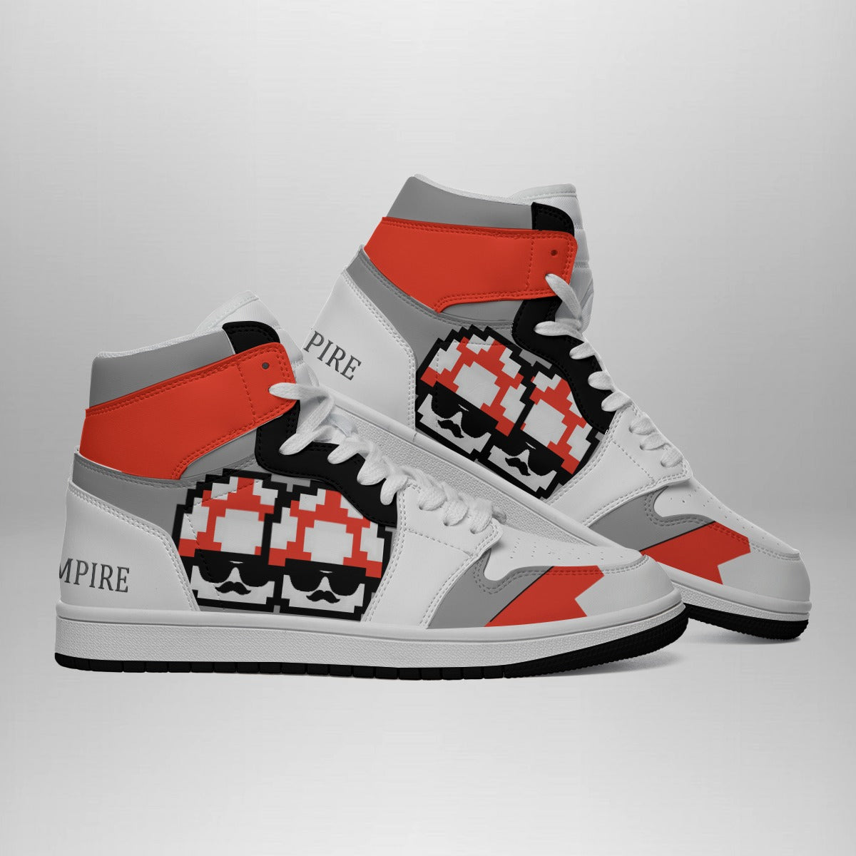 Men's Red Shroomate High Top Sneakers