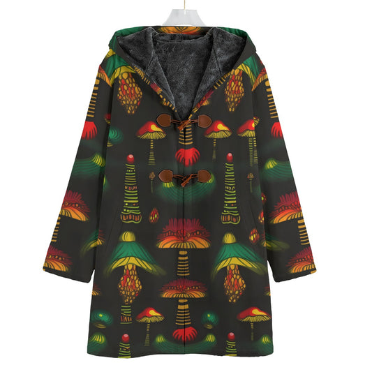 Men's Shroomopolize Fleece Trench Coat