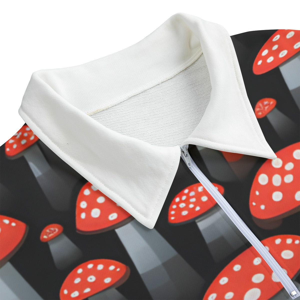 Men's Shroomalicious Lapel Sweatshirt