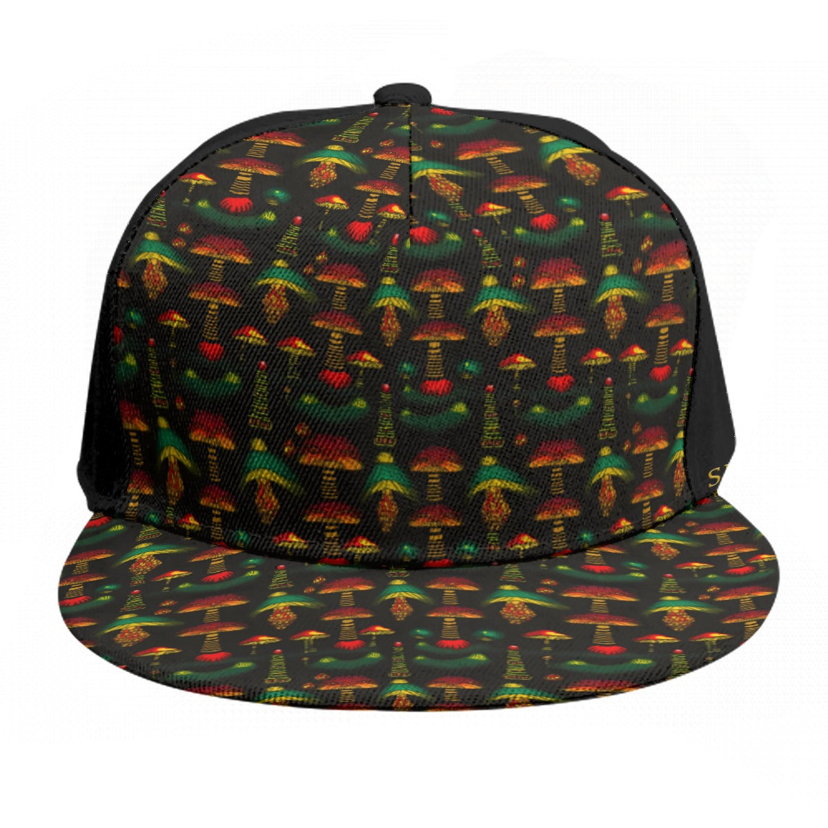 Unisex Shroomopolize Hat With Flat Brim