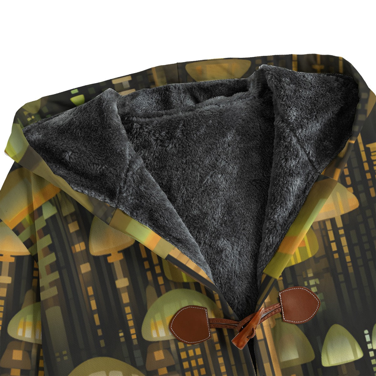 Men's Golden Glory Fleece Trench Coat