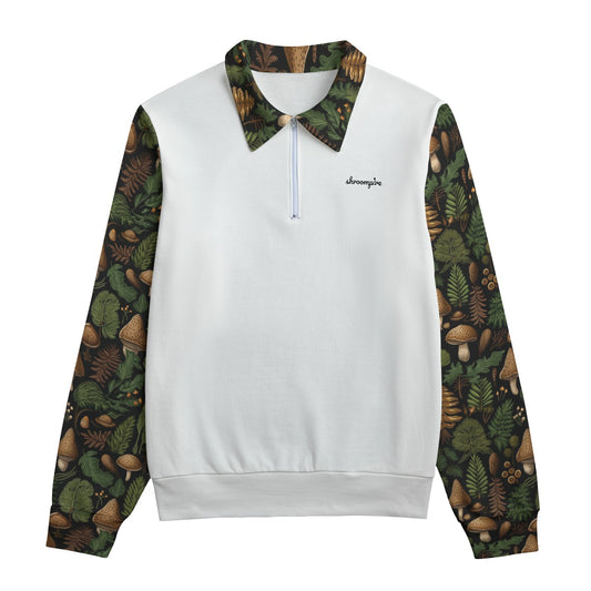 Men's Shroom Hunter Lapel Sweatshirt